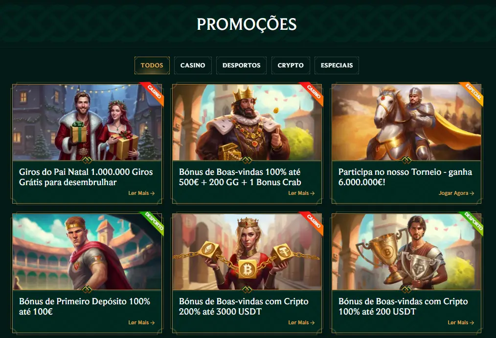 Bónus de boas-vindas do Casinia para novos jogadores